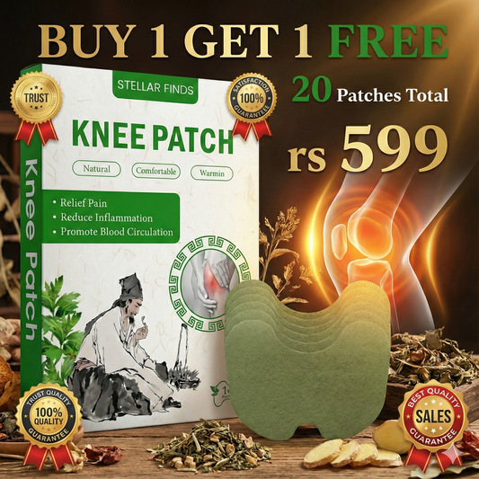 Knee Patches - Buy 1 Get 1 Free (10+10 Patches)